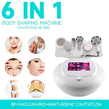 6 u 1 80K Кавитационный RF ultrazvučni vakuum aparat za mršavljenje, gubitak težine, oblikovanje tijela, maser za zatezanje lica, uređaj za ljepotu