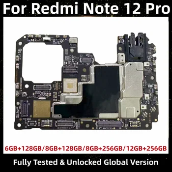Matična ploča za Xiaomi Redmi Note 12 Pro 22101316G, Izvorna Matična ploča 5G, Разблокированная Logička kartica sa MIUI OS 13, Globalna verzija
