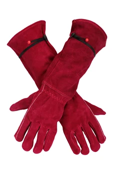 Kožne zavarivanje rukavice KIM YUAN - otporan na toplinu / gorenje, idealni su za vrtlarstvo / zavarivanja Tig /pčelarstvo / roštilj