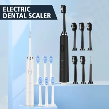 Zvučna Električna Četkica za Zube Ultrazvučni pasta za Скалер Za Uklanjanje Zubnog kamenca i Izbjeljivanje Zuba Uklanjanje Kamenca i Uklanjanje plaka USB