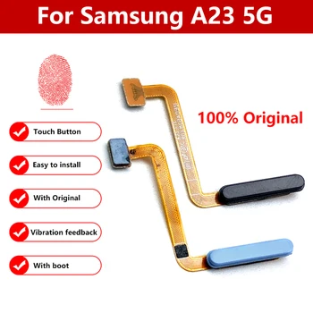 Originalni Samsung Galaxy A23 5G A236B Gumb Home Otisak prsta zaslon Osjetljiv ID Senzor Fleksibilan Kabel Traka Rezervni Dijelovi