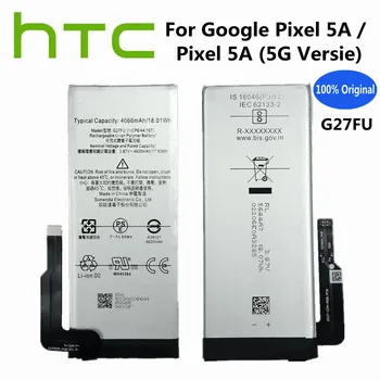 Novi 4620 mah G27FU Originalne Zamjenske Baterije Za HTC Google Pixel 5A Pixel5A 5G Versie Kvalitetne Baterije za Telefone Batteria