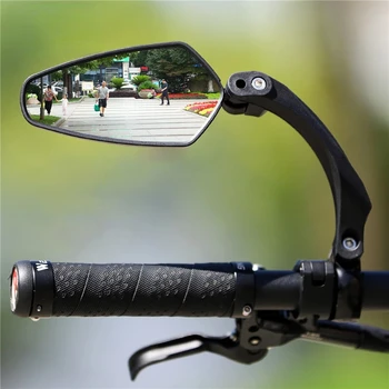 Biciklističke ogledala za brdski biciklizam, okreću za 360 stupnjeva, reflektor retrovizor s velikim radijusom djelovanja, izdržljiv materijal i visoke razlučivosti
