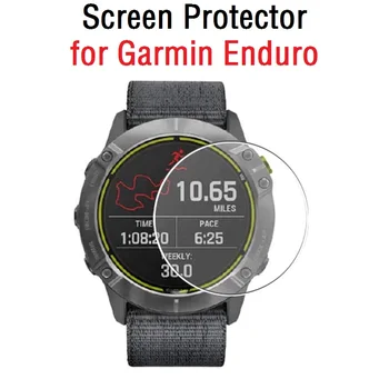 VSKEY 10 kom. zaštitnik ekrana smart sati za Garmin Enduro okruglo kaljeno staklo, zaštitni sloj od grebanja