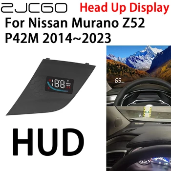 ZJCGO Auto HUD Glavobolja, Brzinomjer Zaslon Projektor Alarm Elektronski Pribor za Nissan Murano Z52 P42M 2014 ~ 2023