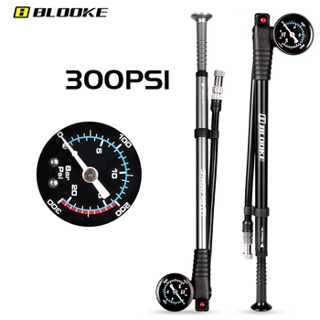 BLOOKE prijenosni biciklistička pumpa visokog pritiska 300psi sa senzorom za vilica i stražnji amortizer ovjes mtb
