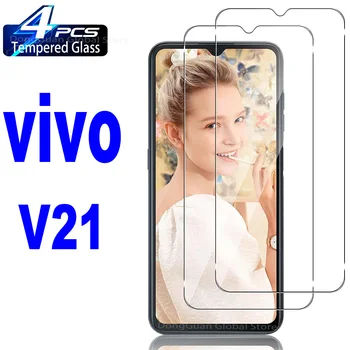 2/4 kom. kaljeno staklo za Vivo V21 V21e V21s 5G staklena Zaštitna folija za ekran