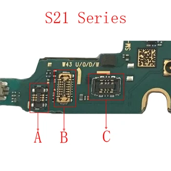 1-10 kom. Prekidač za Napajanje Antena Signala Zvuka Baterija Priključak za FPC Na ploči za Samsung S21 Ultra S21U S21Plus G991U G996 G998 F B