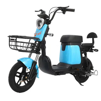 Električni bicikl, snage 500 W 48 20 ah, mali skuter za brzu mobilnost, svakodnevno putovanje na posao, visoke trajanje baterije, double s košarom