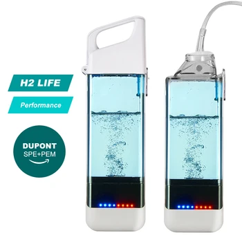 Generator vodika, čaša za vodu, filter ionizator, prijenosni boca za obogaćena s vodikom vode, super antioksidansi, ORP, boca za vodik, 350 ml