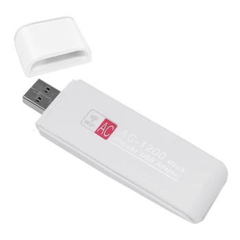 1 Kom. bežični adapter USB 2,4 G/5,8 G Bežični ključ Mrežna kartica MT7612UN USB Wifi adapter
