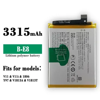 B-E8 100% Originalne Zamjenske Baterije za Vivo V11 V11i Y97 1806 V1813T V1813A 3315 mah litij Velikog Kapaciteta Izgrađen Bateria