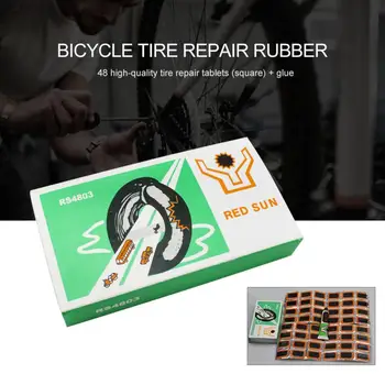 Zakrpa za biciklističke gume gume komad komplet za popravak bicikla Skup alata Zaštita guma od pada Popraviti sigurnost vožnje biciklom