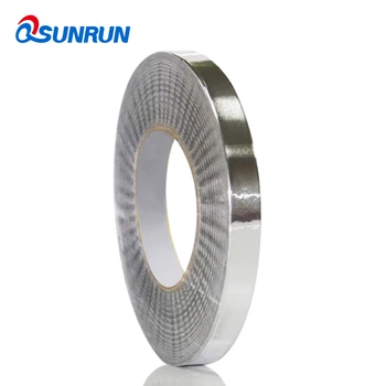 Besplatna dostava vrpce od aluminijske folije 10 mm *20 m * 0,06 mm aluminijska ljepljive trake Aluminijske trake
