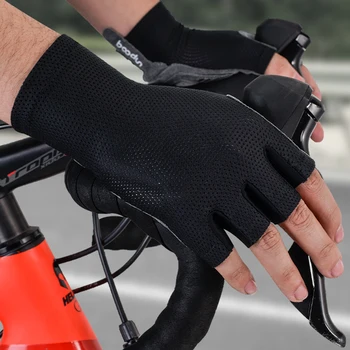 Biciklističke rukavice unisex s полупальцами, neklizajući prozračne rukavice za sport na otvorenom