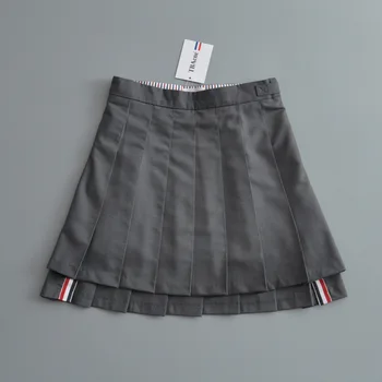 Kvalitetan korejski funky kratka suknja u nabor prednje i dugo iza 1810 s kukavice