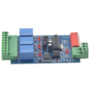 2X 3-kanalni relejni izlaz DMX 512, kontroler LED Dmx512, dekoder LED DMX512, upravljački relej prekidač