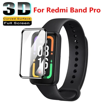 1/3 KOM. 3D Zakrivljeni Kaljeno Staklo Za Redmi Smart Band Pro Zaštitna Folija Za ekran Redmi Watch 3 Active/Band 2 Zaštitno Staklo