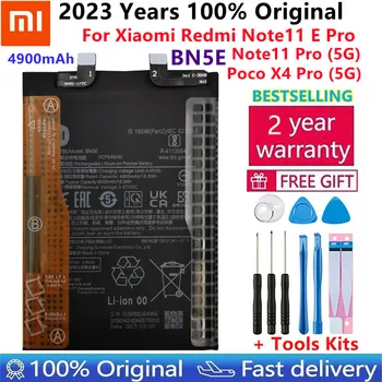 100% Original Novi High-end Baterija 5000 mah BN5E Za Xiaomi Redmi Note 11 Pro 5G/POCO X4 PRO 5G Baterije za mobilne Telefone