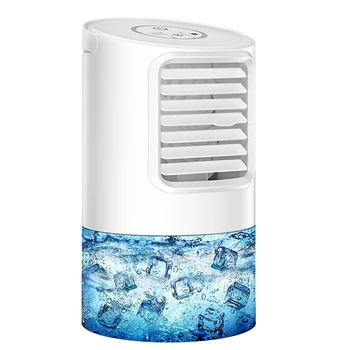 Prijenosni ventilator klima uređaja 3-stupanjski, mini-hladnjak zraka, mali klima-uređaj sa spremnikom za vodu kapaciteta 800 ml
