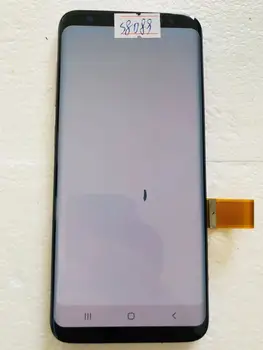Vrijedi za Samsung S8 SUPER AMOLED LCD ekran, s dobrim touch funkcijom i nekoliko manjih grešaka (sa okvirom)