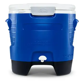 Sportski hladnjak za vodu na kotačima - plava