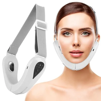 EMS микротоковое pametan uređaj za mršavljenje lica, zateže i zateže V-oblika alat za masažu lica ljepote za mršavljenje
